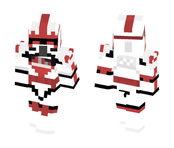 Skate - Red Mist Squadron - Male Minecraft Skins - image 1