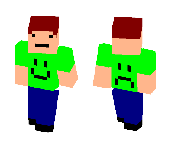 A Normal Derp Man - Male Minecraft Skins - image 1