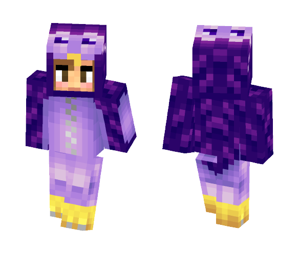 Owl Girl Suit - Girl Minecraft Skins - image 1