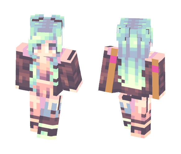 Pretty girl - Girl Minecraft Skins - image 1