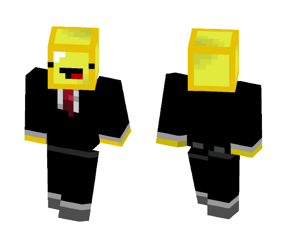 Butter Derp in suit!!! - Interchangeable Minecraft Skins - image 1