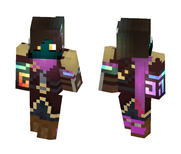 I think its part fish?... Maybe? - Interchangeable Minecraft Skins - image 1
