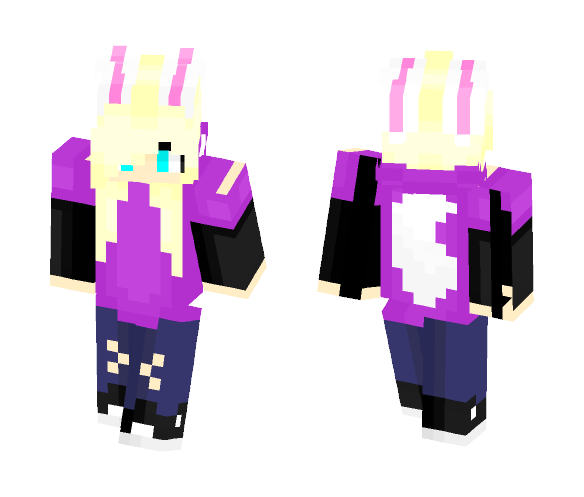 Yasmin Bunny/Wolf [1.8.x] - Female Minecraft Skins - image 1