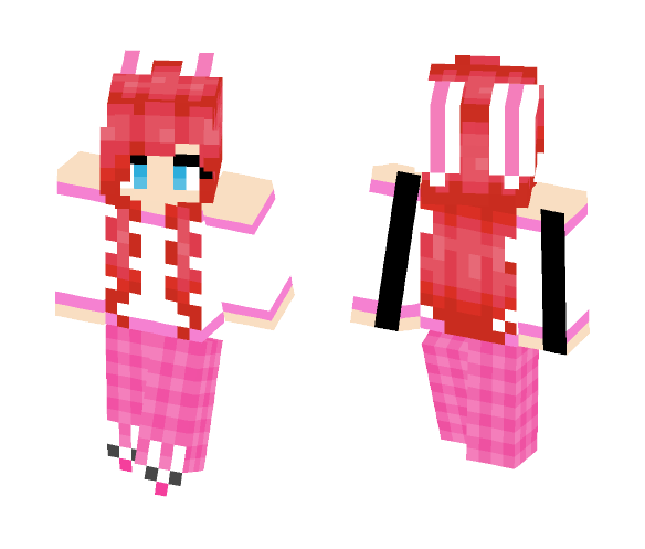 Pajama Bunny - Female Minecraft Skins - image 1