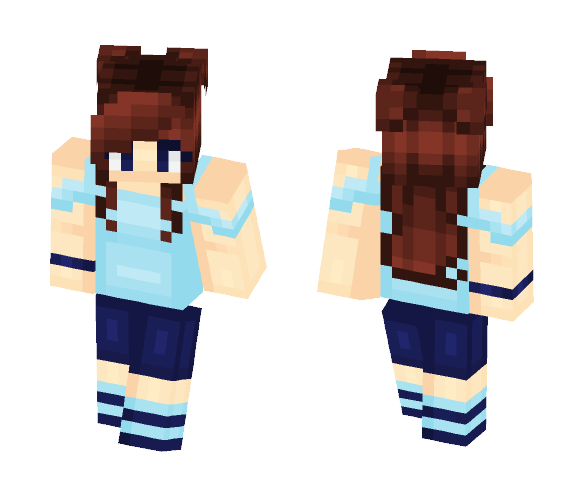 blues - Female Minecraft Skins - image 1