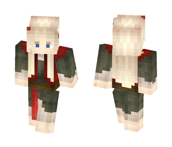 Taen (Elven mage) - Male Minecraft Skins - image 1