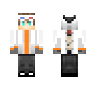 Scientist with 3D Glasses - Male Minecraft Skins - image 2