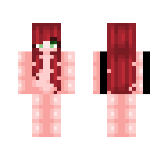 Pixel || Red Cherrys - Female Minecraft Skins - image 2