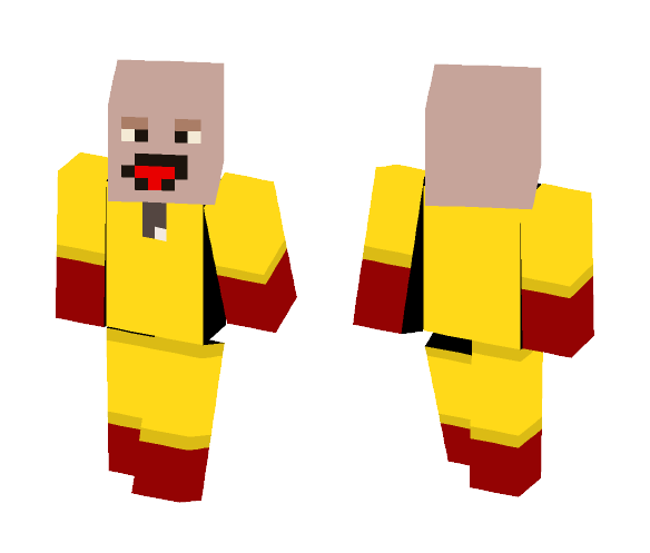 One Punch Man Derp - Male Minecraft Skins - image 1