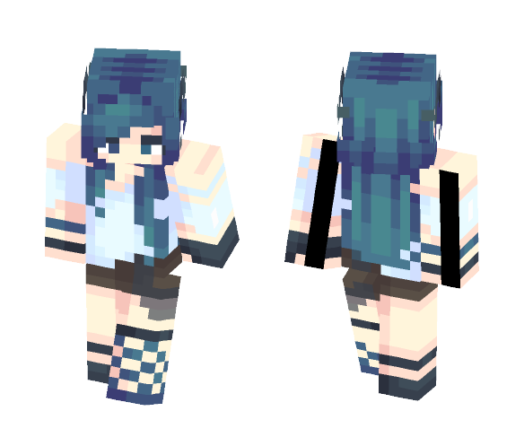 Queen Of The Sea - Female Minecraft Skins - image 1