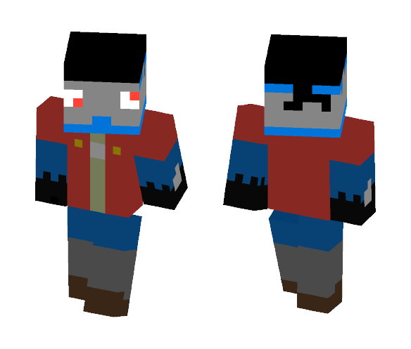 Ghost Animal Pirate - Male Minecraft Skins - image 1
