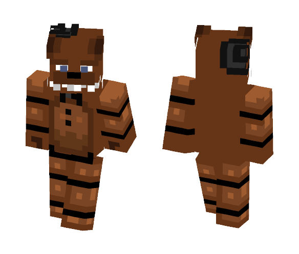 Unwithered Freddy Fazbear - Male Minecraft Skins - image 1