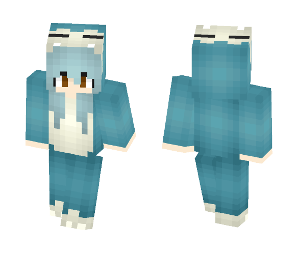 Snorlax onesie - Female Minecraft Skins - image 1