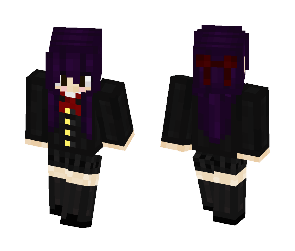 Her name is "loneliness" - Female Minecraft Skins - image 1