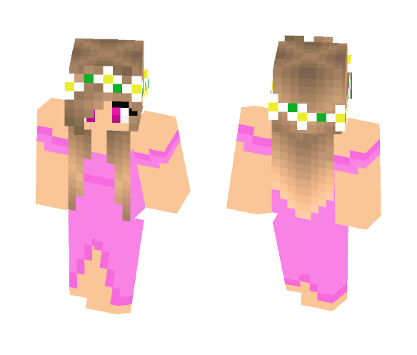 Spring Dress - Female Minecraft Skins - image 1