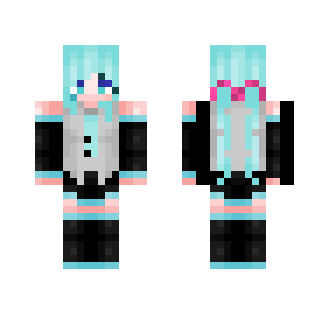 Pixel || Miku - Female Minecraft Skins - image 2