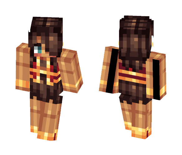 Laced With Gold - Female Minecraft Skins - image 1