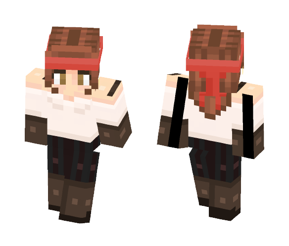 we could sail the sea together~ - Female Minecraft Skins - image 1