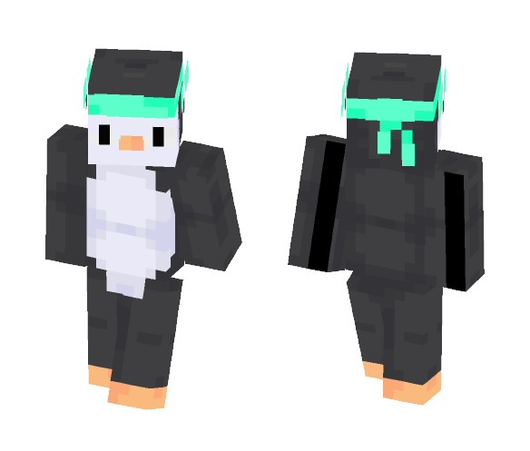 Minty Penguin - Interchangeable Minecraft Skins - image 1