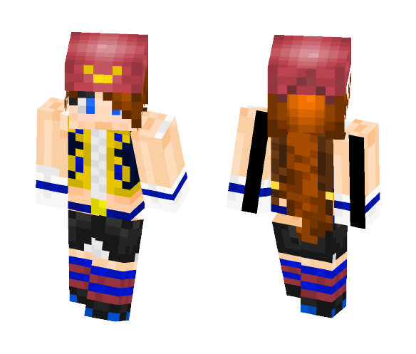 Female Pirate Bandit - Female Minecraft Skins - image 1
