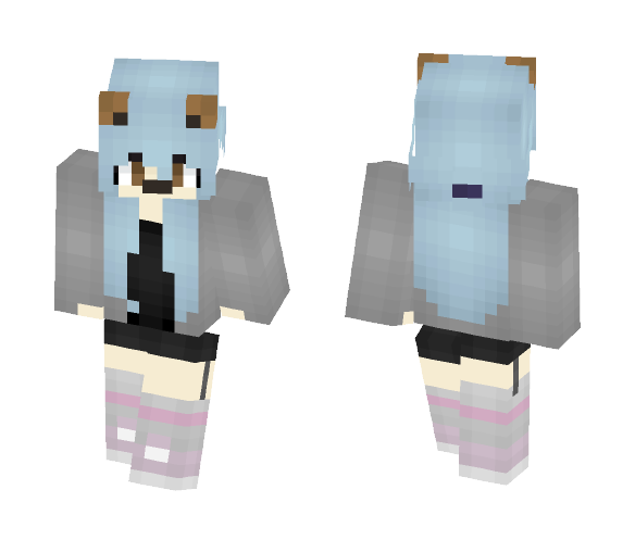 TeddyBear Girl ^^ - Girl Minecraft Skins - image 1