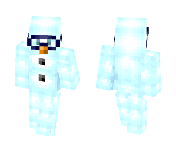 Nerdy Snowman - Male Minecraft Skins - image 1