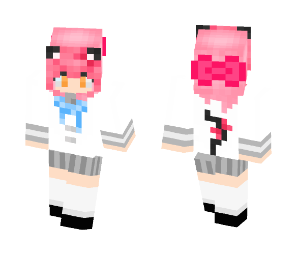 Kawaii~chan PDH skin - Kawaii Minecraft Skins - image 1