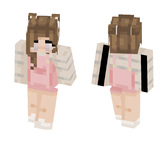 sweater w/ overalls - Female Minecraft Skins - image 1