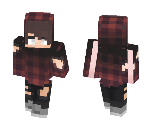 Torn And Plaid ~ MalfoyLife - Male Minecraft Skins - image 1