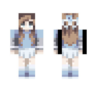 -Lighterblue- - Female Minecraft Skins - image 2