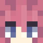 Kawaii Pink Hair Girl - Color Haired Girls Minecraft Skins - image 3