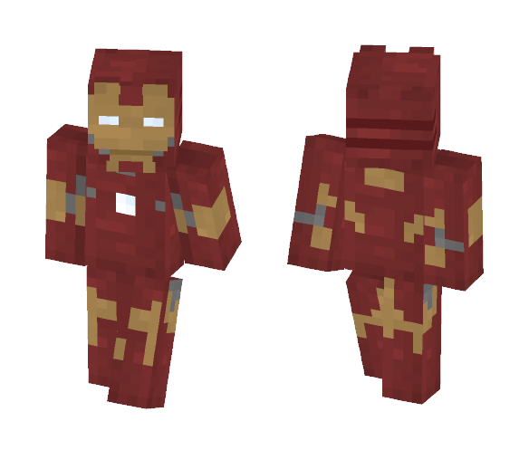 IRONMAN ( MCU ) ( MK. III ) - Comics Minecraft Skins - image 1
