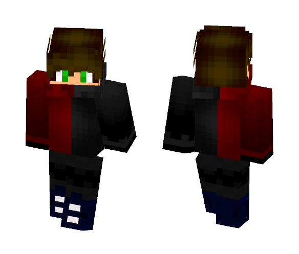 Black and red - Male Minecraft Skins - image 1