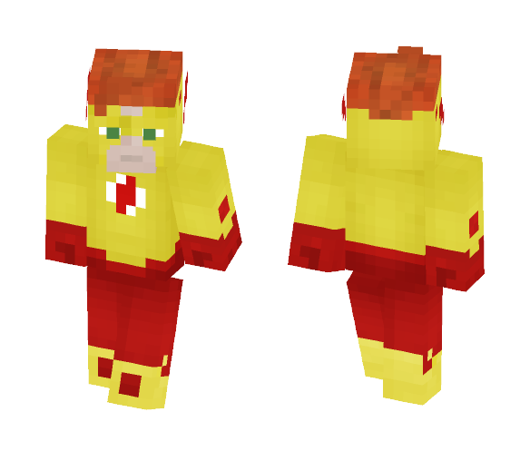 Kid Flash - Male Minecraft Skins - image 1