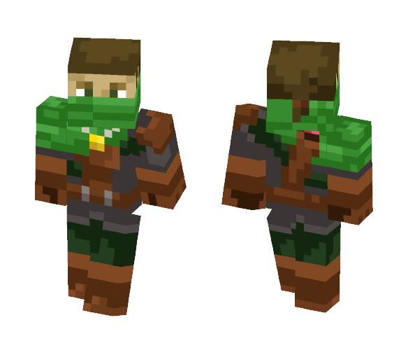 Forest Elf - Male Minecraft Skins - image 1. Download Free Forest Elf Skin ...