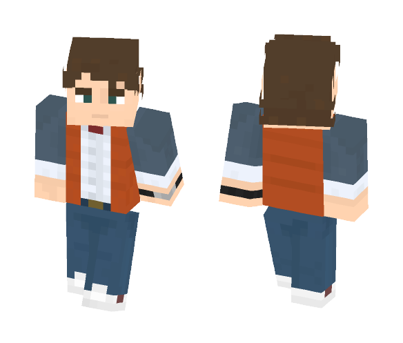 Marty McFly - BTTF 1 - Male Minecraft Skins - image 1
