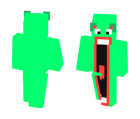 Scared Gummy Bear - Interchangeable Minecraft Skins - image 1