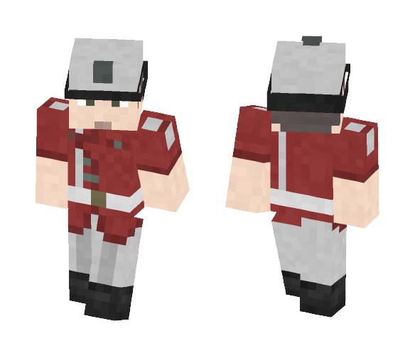 [Red]Grand Serkonan Guard - Male Minecraft Skins - image 1