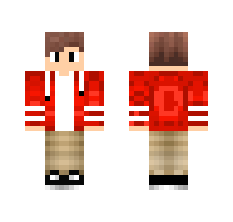 red hoodie - Male Minecraft Skins - image 2