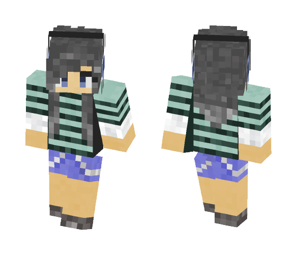 ⚜VAPOR⚜ (Tomboy) - Female Minecraft Skins - image 1