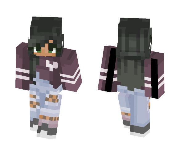 same overalls~ - Female Minecraft Skins - image 1
