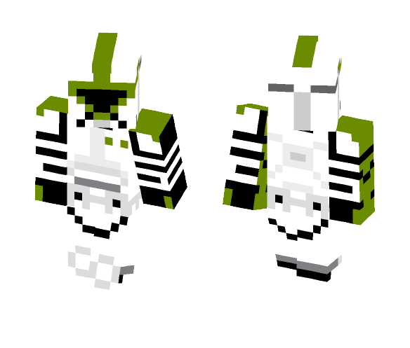 Clone Sergeant phase 1 - Male Minecraft Skins - image 1