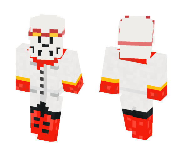 inverted fate Papyrus - Male Minecraft Skins - image 1