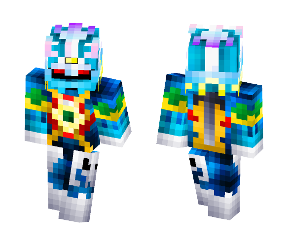 Aquarius Pirate Knight - Male Minecraft Skins - image 1