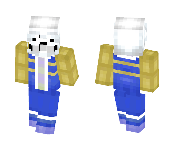 Sans the Skeleton (Outertale) - Male Minecraft Skins - image 1