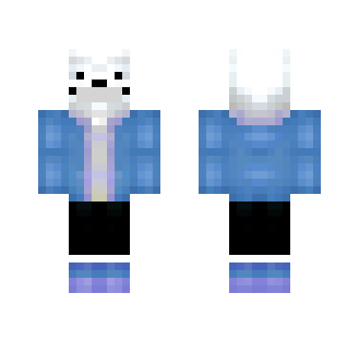 Sans the Skeleton (Undertale) - Male Minecraft Skins - image 2