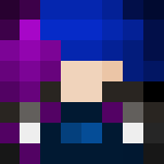 Purple and Blue Ninja girl - Girl Minecraft Skins - image 3