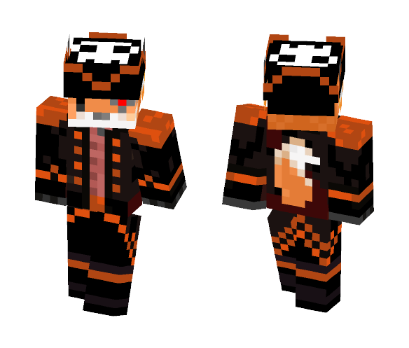 jeffory the pirate cyborg fox - Male Minecraft Skins - image 1