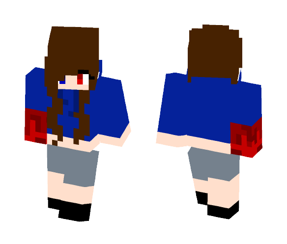 Just a girl - Girl Minecraft Skins - image 1