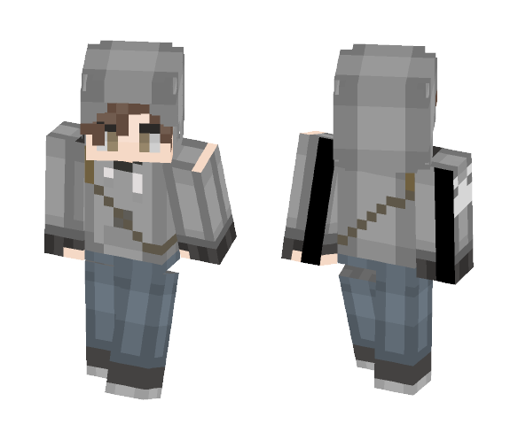 Johnny Ghost (P.I.E.) - Male Minecraft Skins - image 1